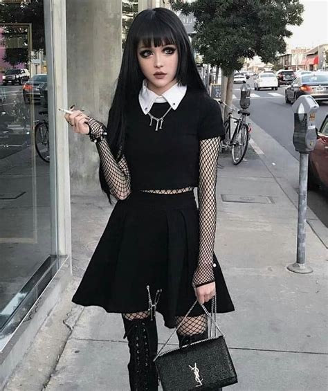 Great goth genre #gothicgirls | Gothic outfits, Edgy outfits, Alternative outfits