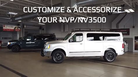 CUSTOMIZE AND ACCESSORIZE YOUR NV3500 4WD CONVERSION VAN 4X4 - YouTube