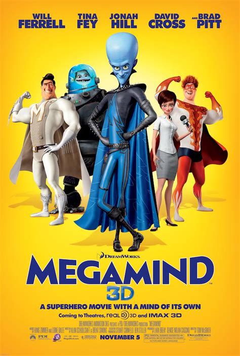 Megamind (2010) - Poster US - 2400*3556px