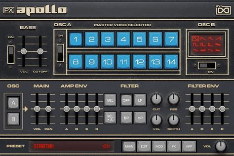 UVI PX Apollo synth instrument for UVI Workstation & Falcon