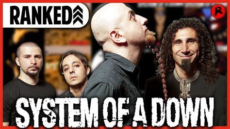 Every SYSTEM OF A DOWN Album Ranked Worst to Best - YouTube