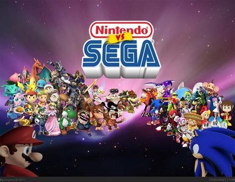 Nintendo vs. SEGA Wii U Box Art Cover by chupirrin