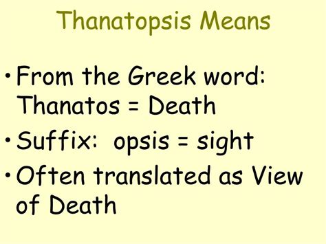 PPT - “Thanatopsis” PowerPoint Presentation, free download - ID:649509