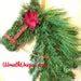 Horse Head Wreath Christmas Horse Wreath by WreathUnique on Etsy