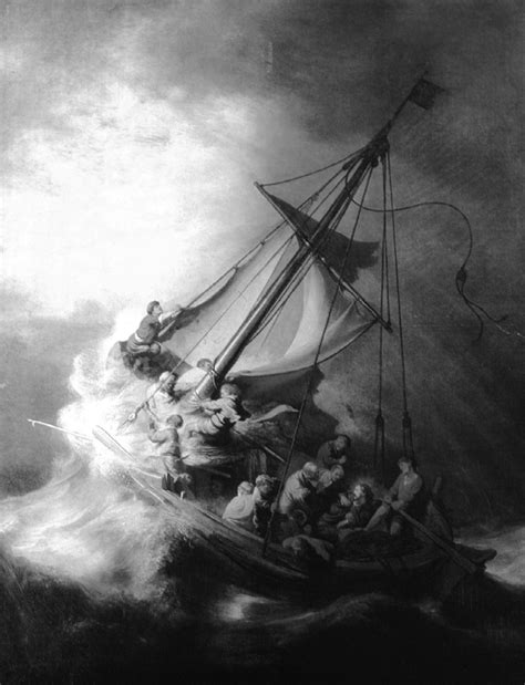 3 The Storm on the Sea of Galilee by Rembrandt (1633) | Download ...