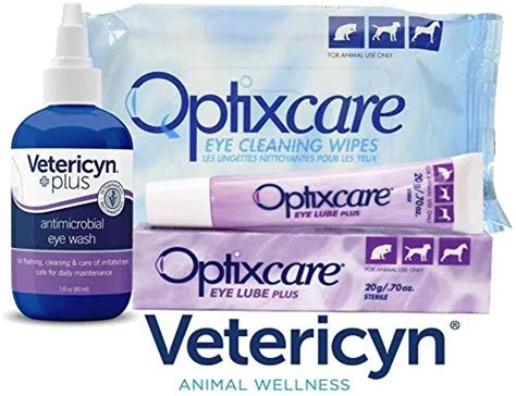 Dog Eye Drops for Infection Complete Master Set - Vetericyn Eye Wash ...