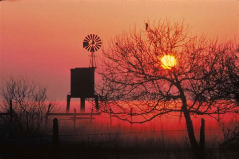 Free picture: sunrise, windmill