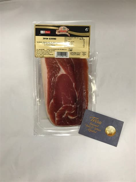 Sliced Serrano Ham Reserve 100gr - Terra Foods and Wines