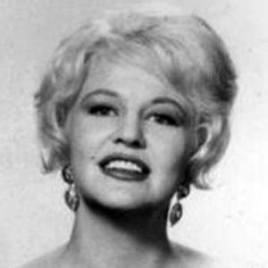 Peggy Lee - Biography, Family Life and Everything About | Wiki Celebrities