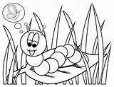 Caterpillar Coloring Pages For Kids  Home sketch template