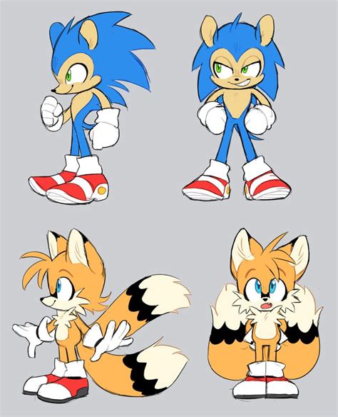 ♊🇨🇦 Xenon 💜💚 on Twitter: "Felt like updating some old sonic character redesigns I did... as well ...