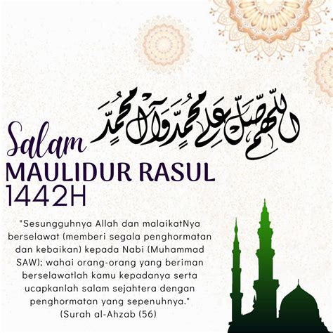 Koleksi Pantun dan Ucapan Salam Maulidur Rasul 2020/1442H