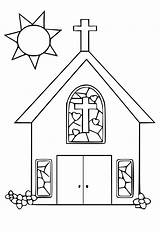 Free Children S Church Coloring Pages sketch template