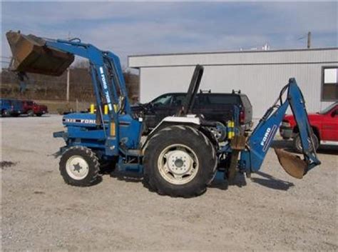 1988 Ford 1920 4wd backhoe loader compact tractor for Sale in ...