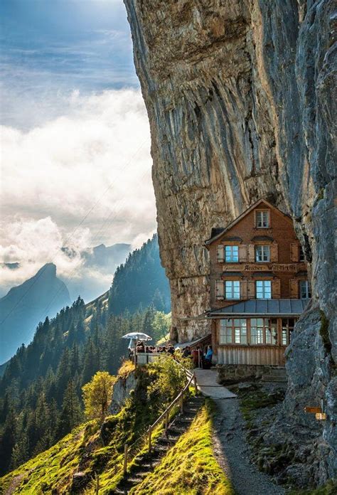 Enjoy the Beauty of Aescher Hotel in Switzerland