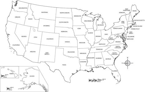 Map Of Usa Black And White Printable – Topographic Map of Usa with States
