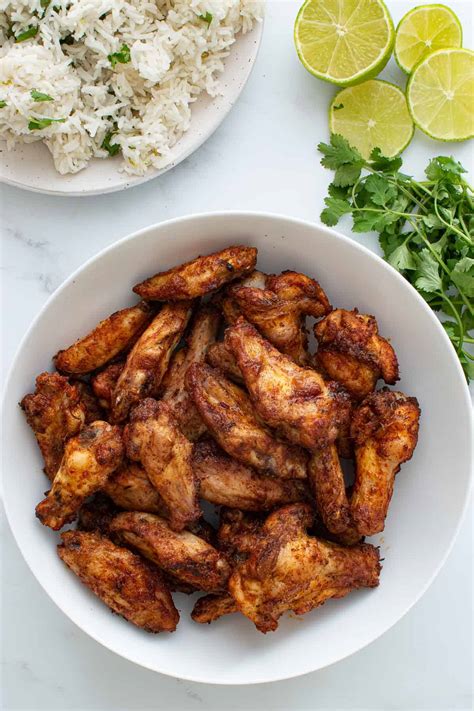 The BEST Crispy Cajun Chicken Wings - Hint of Healthy