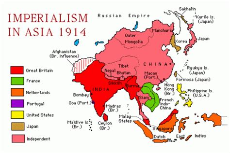 Imperialism & European Colonization of Africa & Asia: Process