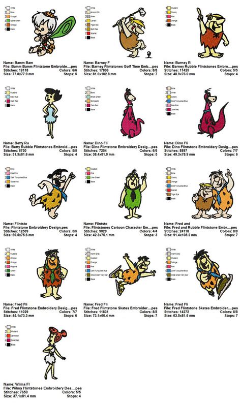 Flintstone Characters Names And Pictures – Telegraph