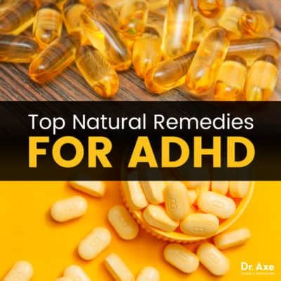 5 Natural Remedies for ADHD + Trigger Foods to Avoid - Dr. Axe