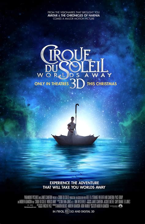 FREE IS MY LIFE: MOVIE REVIEW: Cirque du Soleil: Worlds Away 3D