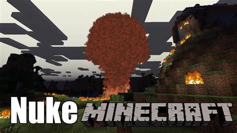 [Minecraft] My Mod Showcase #7: Test of new Nuke Explosion Effects - YouTube