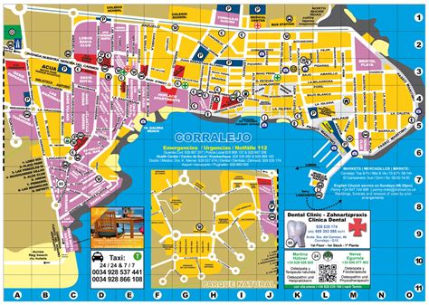 Street Map Corralejo - Fuerteventura