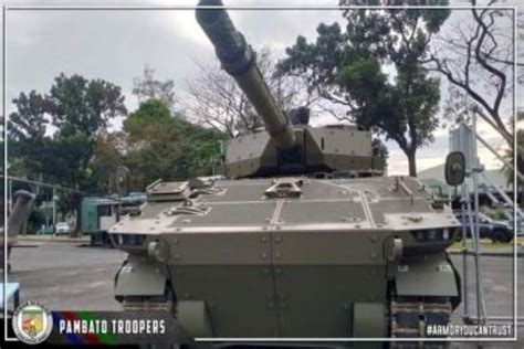 Philippines Army Receives First of 20 Sabrah Light Tanks from Elbit Systems