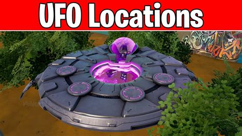 UFO Locations Fortnite Season 7 (Where to find UFO Spawn and How to get ...