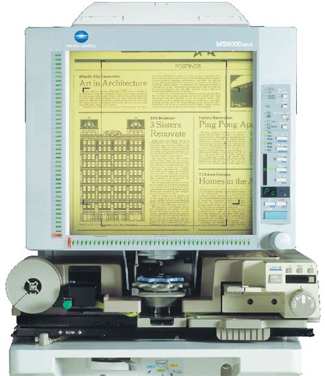 Microfilm Machines - Newspapers - Research Guides at New Jersey State Library