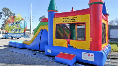 Inflatable Bounce House Water Slide - Super Duper Combo Rental ...