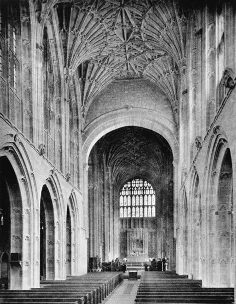 Plate 164: Sherborne Abbey Church, Interior, Looking E. | British ...