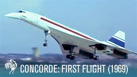 Concorde's First Flight: Supersonic Travel (1969) | British Pathé - YouTube