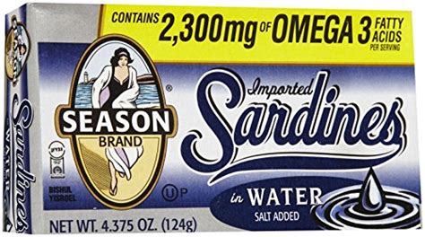 Season Product Sardines In Water, 4.375 oz - Walmart.com