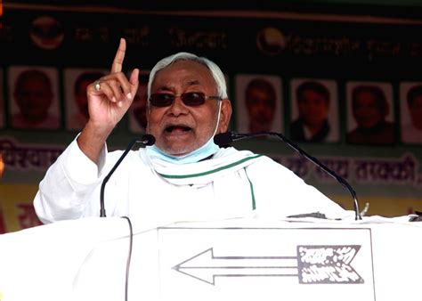 Nitish Kumar holds election rally in Khagaria ahead of Bihar polls