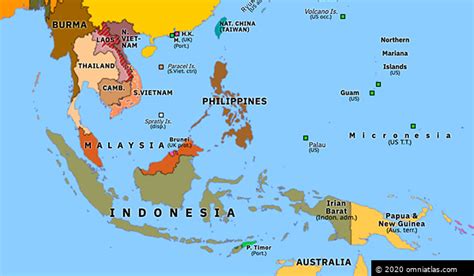 Formation of Malaysia | Historical Atlas of Asia Pacific (16 September 1963) | Omniatlas