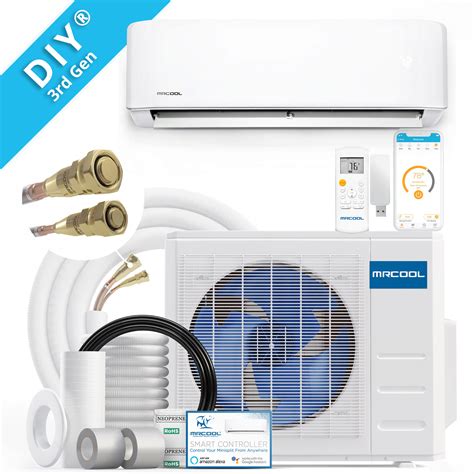 All New Mini Split Ductless HeatPump Systems: DIY 24000 Btu 20 SEER ...