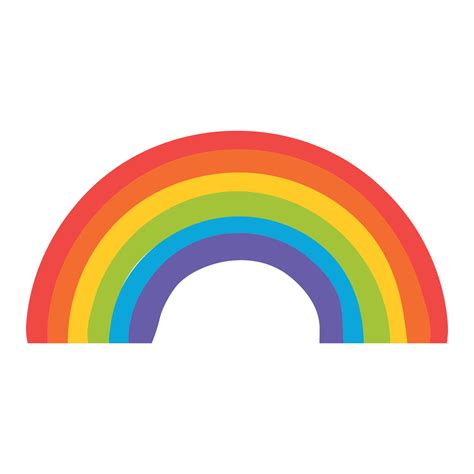 LGBT rainbow. Symbol lgbt culture. Colour icon LGBT flag. Pride Month ...