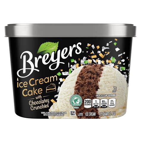 Breyers Original Ice Cream Cake Ice Cream, 48 oz - Walmart.com - Walmart.com