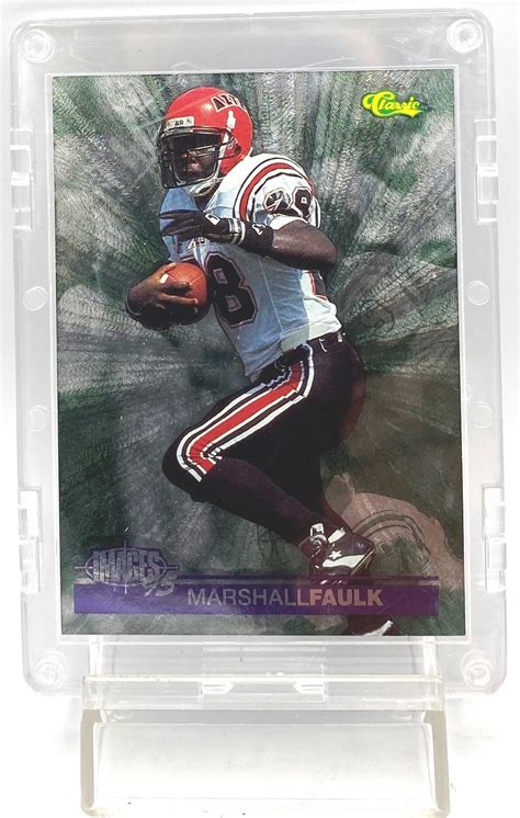 1995 Classic Images 95 Marshall Faulk Card #39 (Vintage "Rookie ...