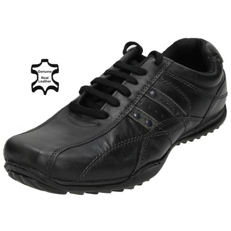 Red Tape Mens Real Leather Casual Lace Up Trainers Shoes - Men's Footwear from Jenny-Wren ...