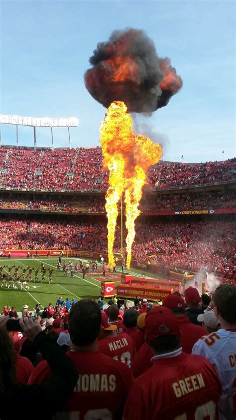 Arrowhead Stadium! Chiefs Kingdom! | Arrowhead stadium, Places ive been ...