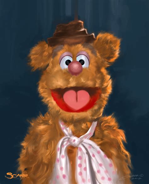 Fozzie Bear by scarrart on DeviantArt