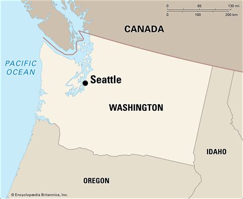 Seattle Wa On Map - Gerry Juditha