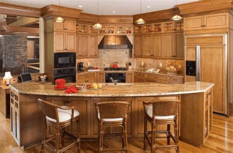 45 Kitchens with Angled Kitchen Islands (Photos) - Home Stratosphere