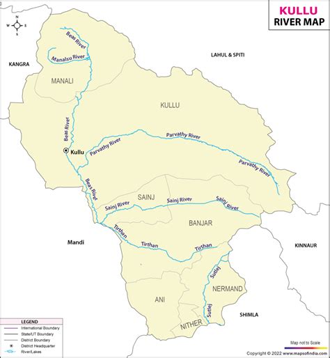 Manali In India Map