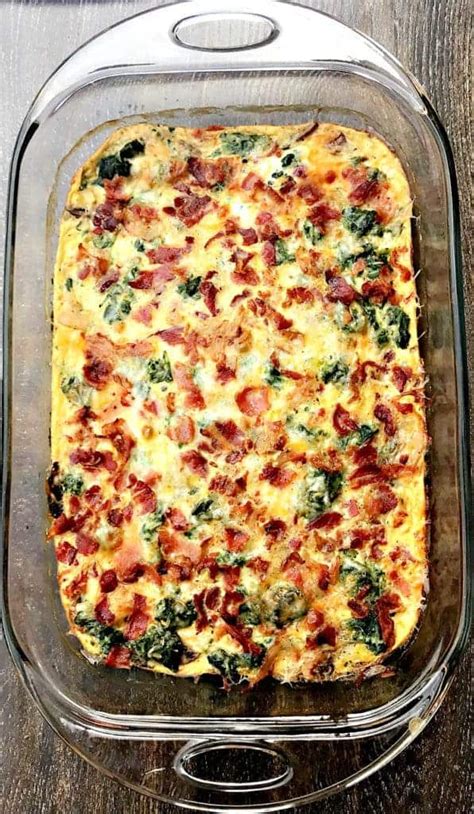 Keto Low-Carb Egg Breakfast Casserole