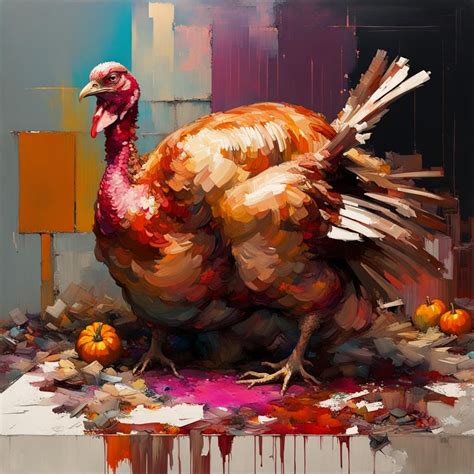 Thanksgiving Turkey - AI Generated Artwork - NightCafe Creator