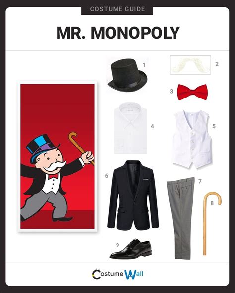 Dress Like Mr. Monopoly Costume | Halloween and Cosplay Guides