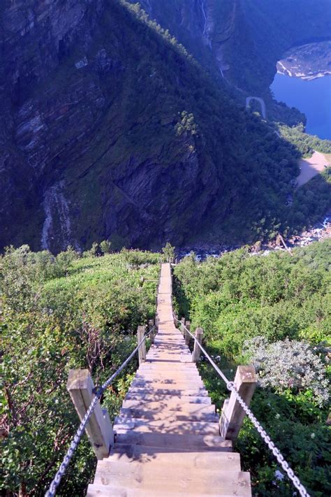 Stairway to heaven: 1127 wooden steps at Fykan Meløy Norway [3648x5472] [OC] | Meloy, Norway ...